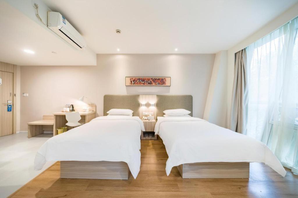 Hanting Hotel Shanghai Jiading Yecheng Road Xangai Exterior foto