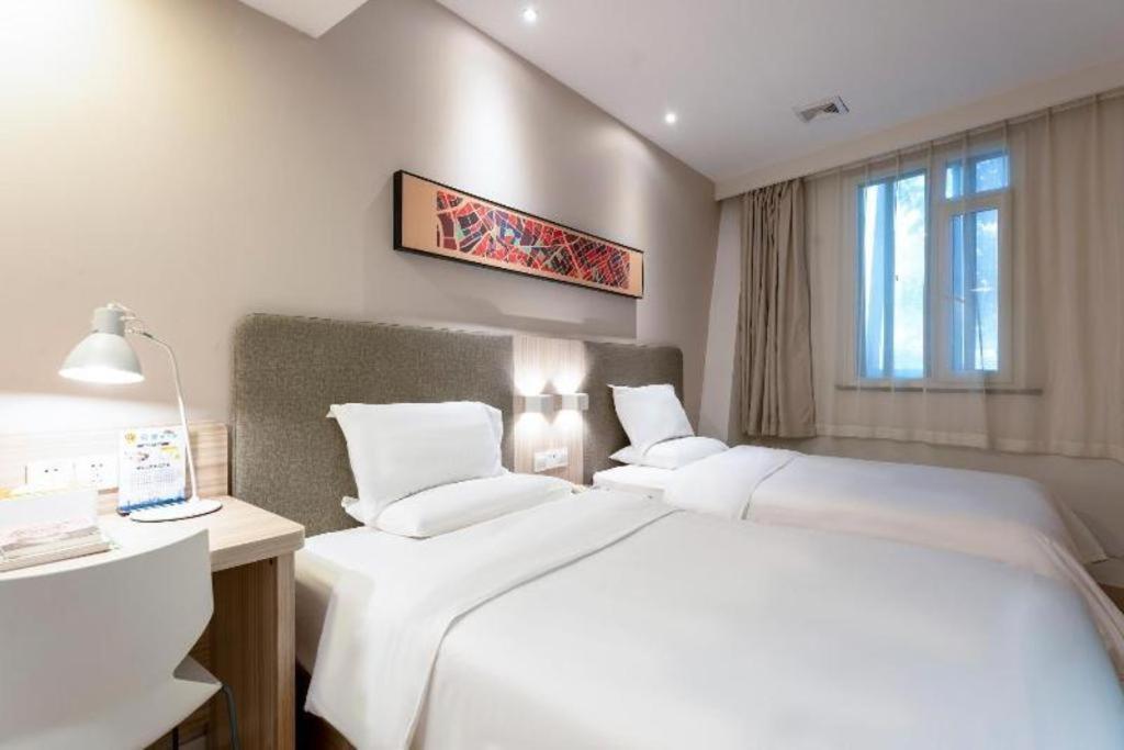 Hanting Hotel Shanghai Jiading Yecheng Road Xangai Exterior foto
