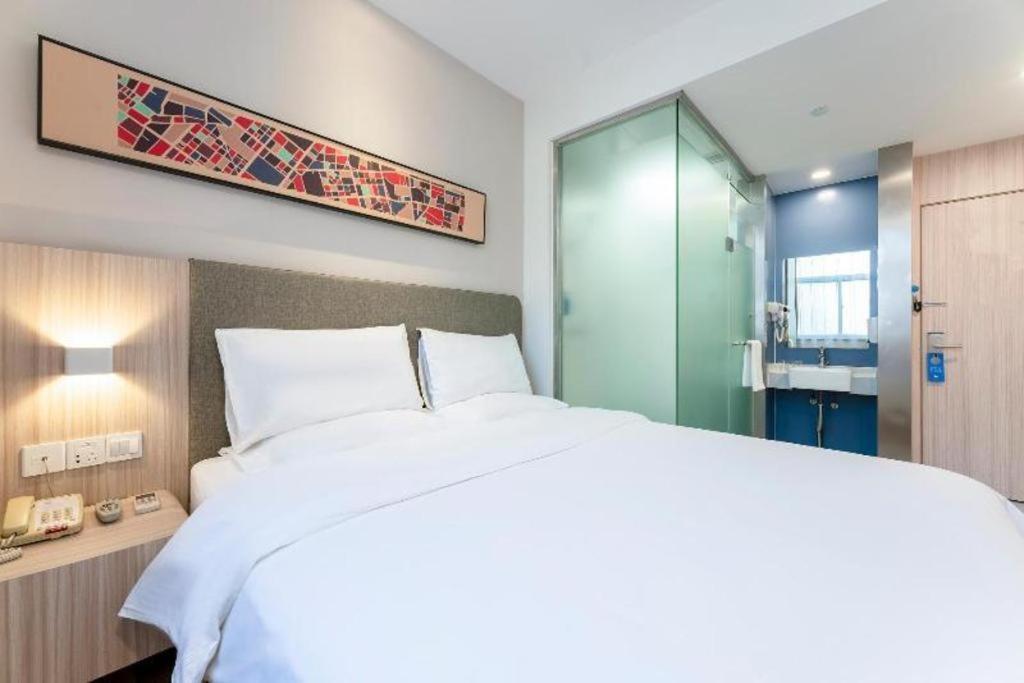 Hanting Hotel Shanghai Jiading Yecheng Road Xangai Exterior foto