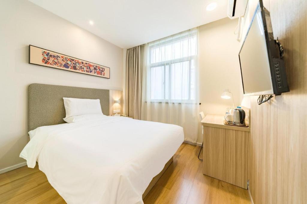 Hanting Hotel Shanghai Jiading Yecheng Road Xangai Exterior foto