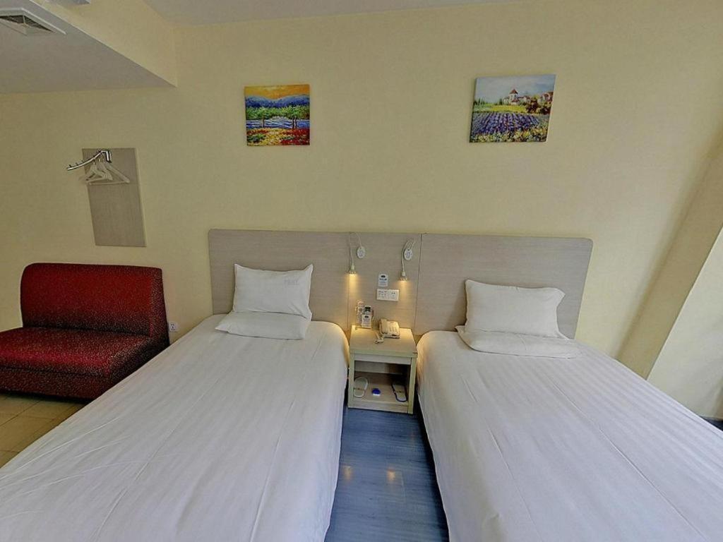 Hanting Hotel Shanghai Jiading Yecheng Road Xangai Exterior foto